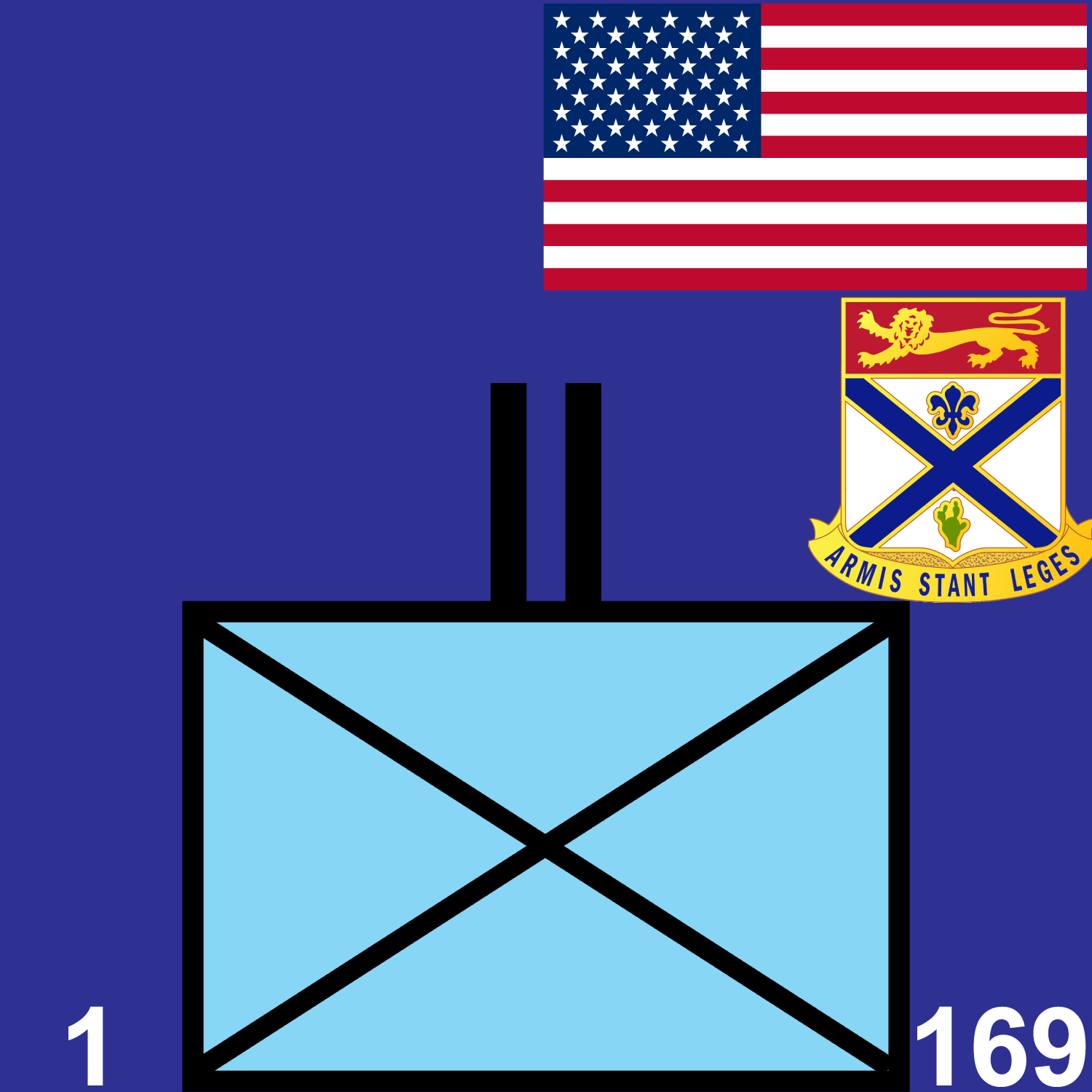 1st Battalion, 169th Infantry Regiment icon